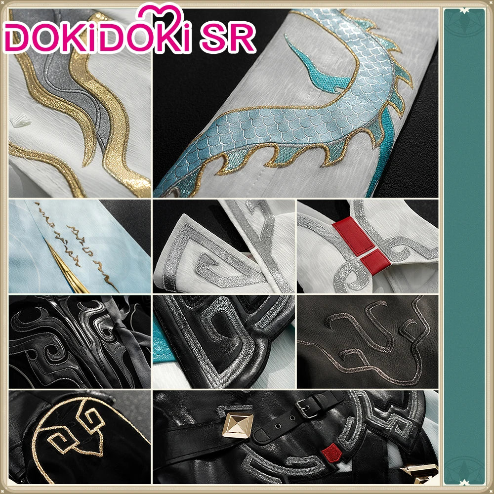 Dan Heng IL Permansor Terrae Cosplay Costume Game Honkai: Star Rail【S-2XL】DokiDoki-SR Danheng Tail Halloween Cosplay Plus Size