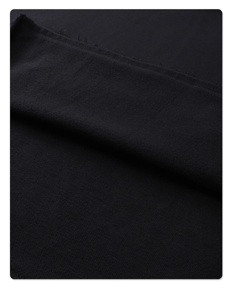 ZODF New Autumn Men Heavyweight 450gsm Hoodie Unisex Loose Ninja Sleeve 100% Cotton Hooded Pullovers Winter Coat HY0927