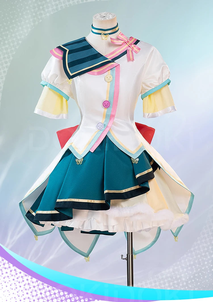 Kusanagii Nenee Cosplay Costume Game Cosplay DokiDoki-R Women Cute Costume Dress Kusanagii Nenee Cosplay