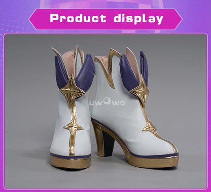 LAST BATCH UWOWO League of Legends/LOL Costume Shoes Star Guardian Akali SG Akali Cosplay Shoe