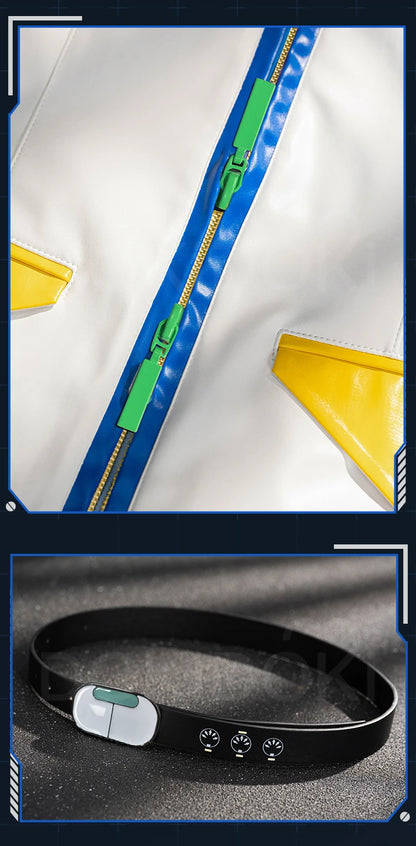 IN STOCK Kaitoo Cosplay Costume Anime Cosplay DokiDoki-SR Men Blue White Uniform Costume Kaitoo Cosplay Halloween Singer Cosplay