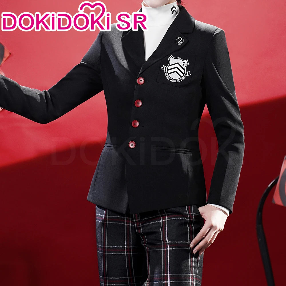 IN STOCK Amamiya Ren Cosplay Costume【S-2XL】DokiDoki-SR Men School Uniform Halloween Plus Si