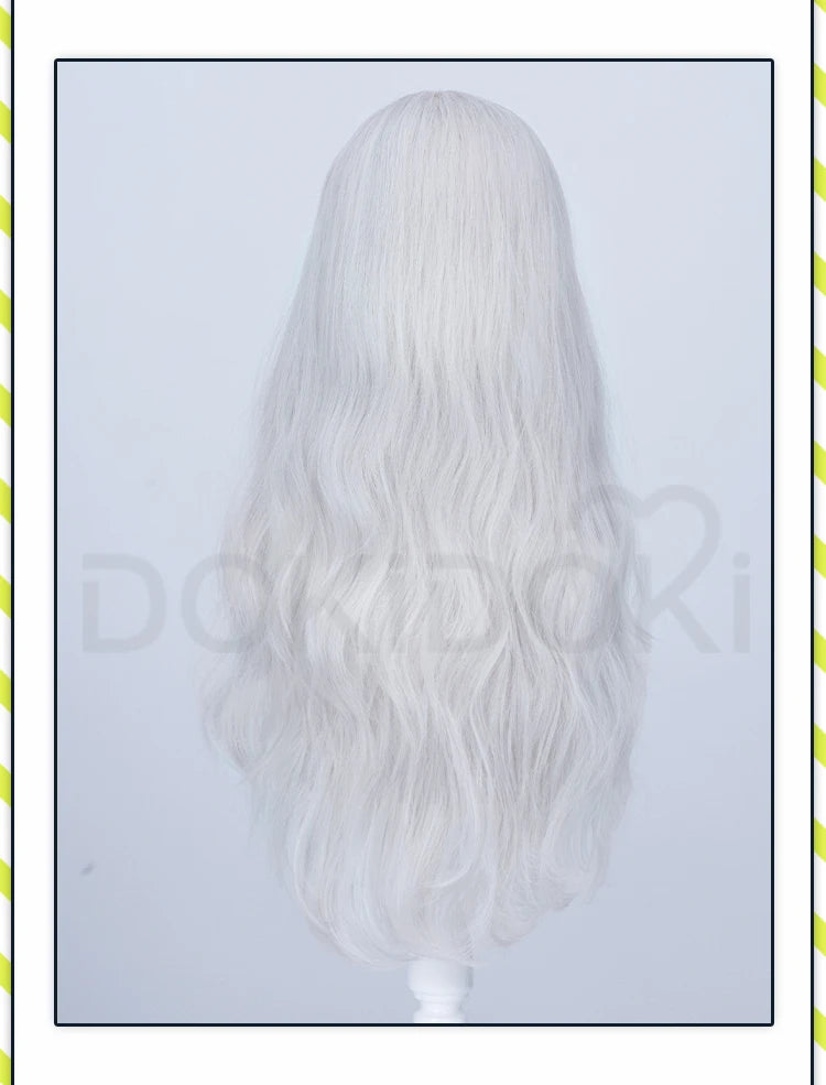IN STOCK Reclusee Duchesss Revenantt Wig Game Cosplay Wig DokiDoki Women 60cm Long Curly Hair Reclusee Cosplay Free Wig Cap