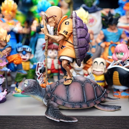 23.5cm/9.25in Anime Dragon Ball Z Kame Sennin Figure DBZ Master Roshi Action Figures PVC Statue Collection Model Toys Gifts