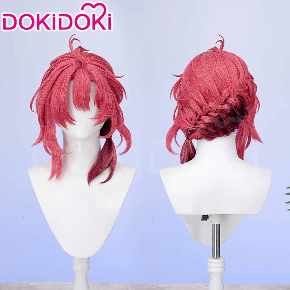 IN STOCK Luuk Hcrsscn Galbrenr Zani Ciaccona Camellya Scar Danjin Youhu Wig Game Wuthering Waves DokiDoki Women Men Wig Free Cap