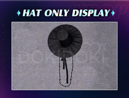 【Last Batch】IN STOCK Jinuu Cosplay Costume 【S-3XL】DokiDoki-R Jinuu Babyy Mysteryy Romancee Men Black Robes Hat Plus Size