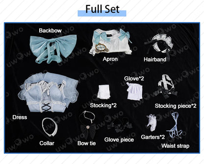 PRE SALE UWOWO Cinderellaa Cosplay Game Cinderellaa Cafe Maid Cosplay Costume Halloween Costume