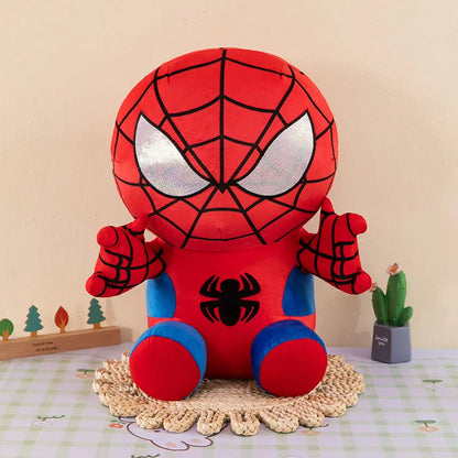 Spider Man Plush Dolls Toys 25/35/45CM Marvel Figure Model Plushies Stuffed Doll Home Room Decor Peluche Pillow Birthday Gifts