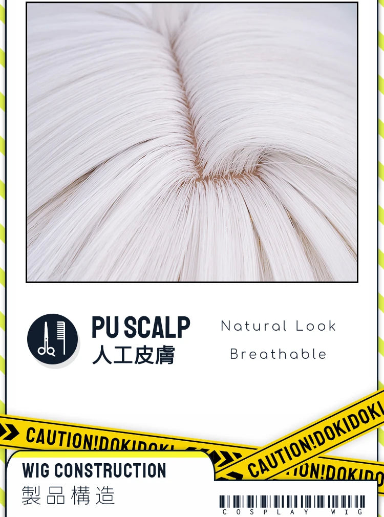IN STOCK Luuk Hcrsscn Galbrenr Zani Ciaccona Camellya Scar Danjin Youhu Wig Game Wuthering Waves DokiDoki Women Men Wig Free Cap