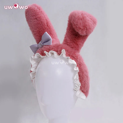 UWOWO Collab series: Game Identity Crossover II Cheerleader Cosplay Costume Pink Costume