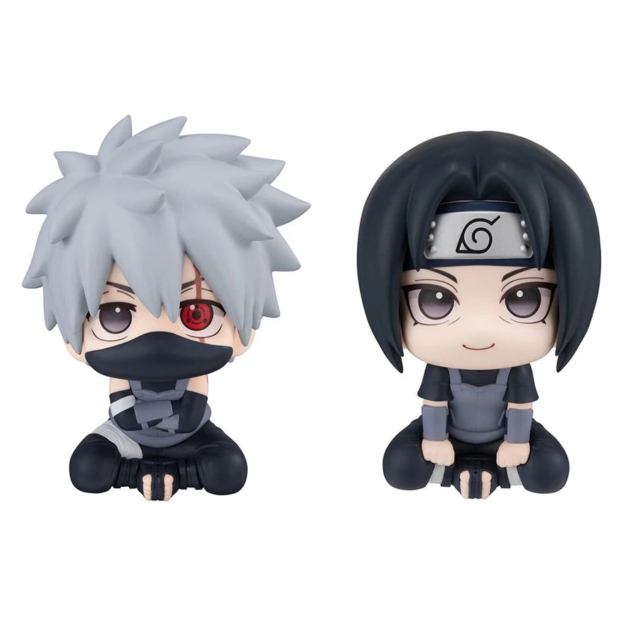 10cm Naruto Anime Figure Naruto Shippuuden Uchiha Itachi Action Figure Q Version Kakashi Figurine PVC Collection Model Doll Toys