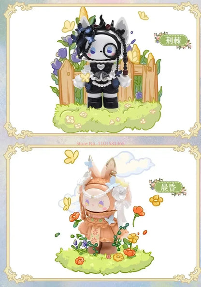 Emma Secret Forest Garden Dating Series Blind Box Toys Kawaii Anime Figure Mystery Box Model Toys Ornament Girls Surprise Gift