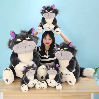 30-60cm Genuine Disney Lucifer Plush Toy Kawaii Stuffed Animal Plush Toys Japan Figaro Cinderella's Cat kids girl Birthday Gifts