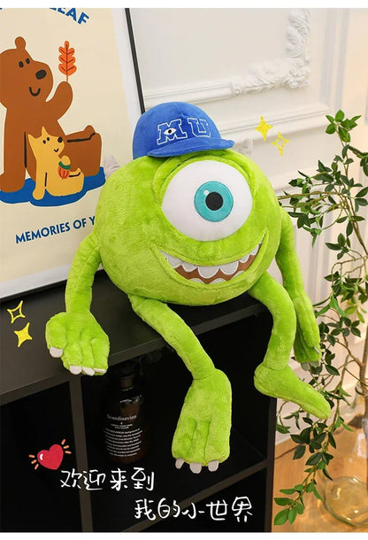 80cm Big Size Disney Mike Wazowsky Monsters University Monsters, Inc. Plushies Pillow Doll Stuffed Animal Cartoon Anime Toy Gift