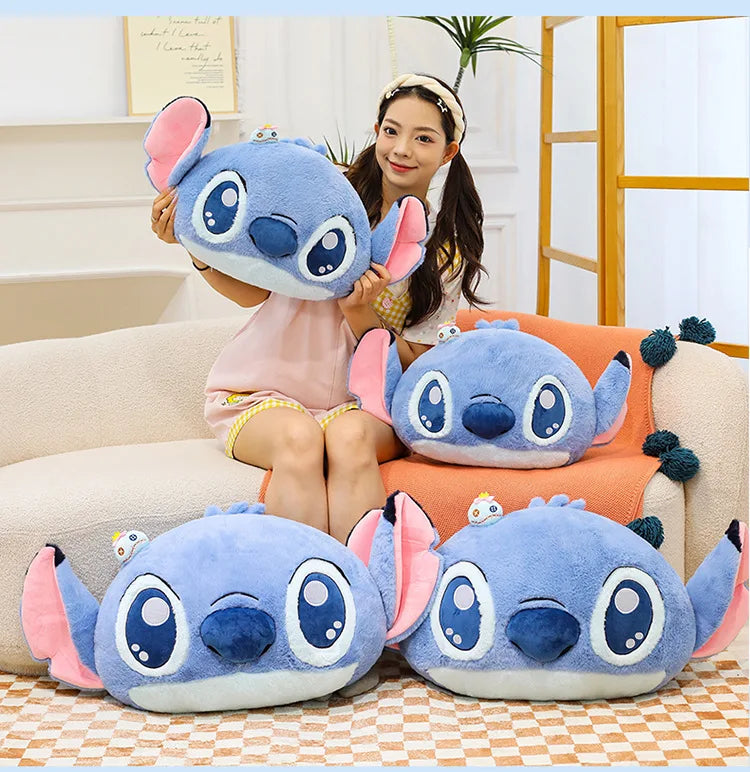 40x80cm Big Size Stitch Disney Anime Plush Stuffed Doll Cartoon Room Decoration Plush Pillow Children's Holiday Gift