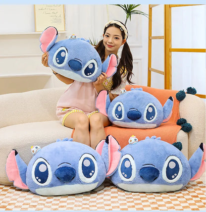 40x80cm Big Size Stitch Disney Anime Plush Stuffed Doll Cartoon Room Decoration Plush Pillow Children's Holiday Gift