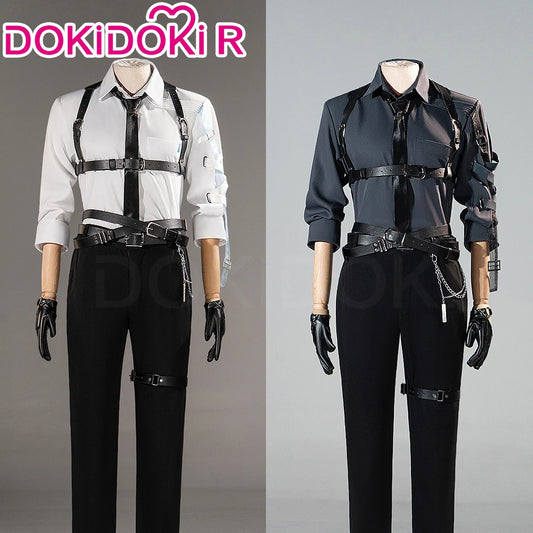 IN STOCK Sylus Rafayel Xavier Zayne Cosplay Costume Game Love and Deepspace【XS-2XL】DokiDoki-R White Grey Halloween Plus Size