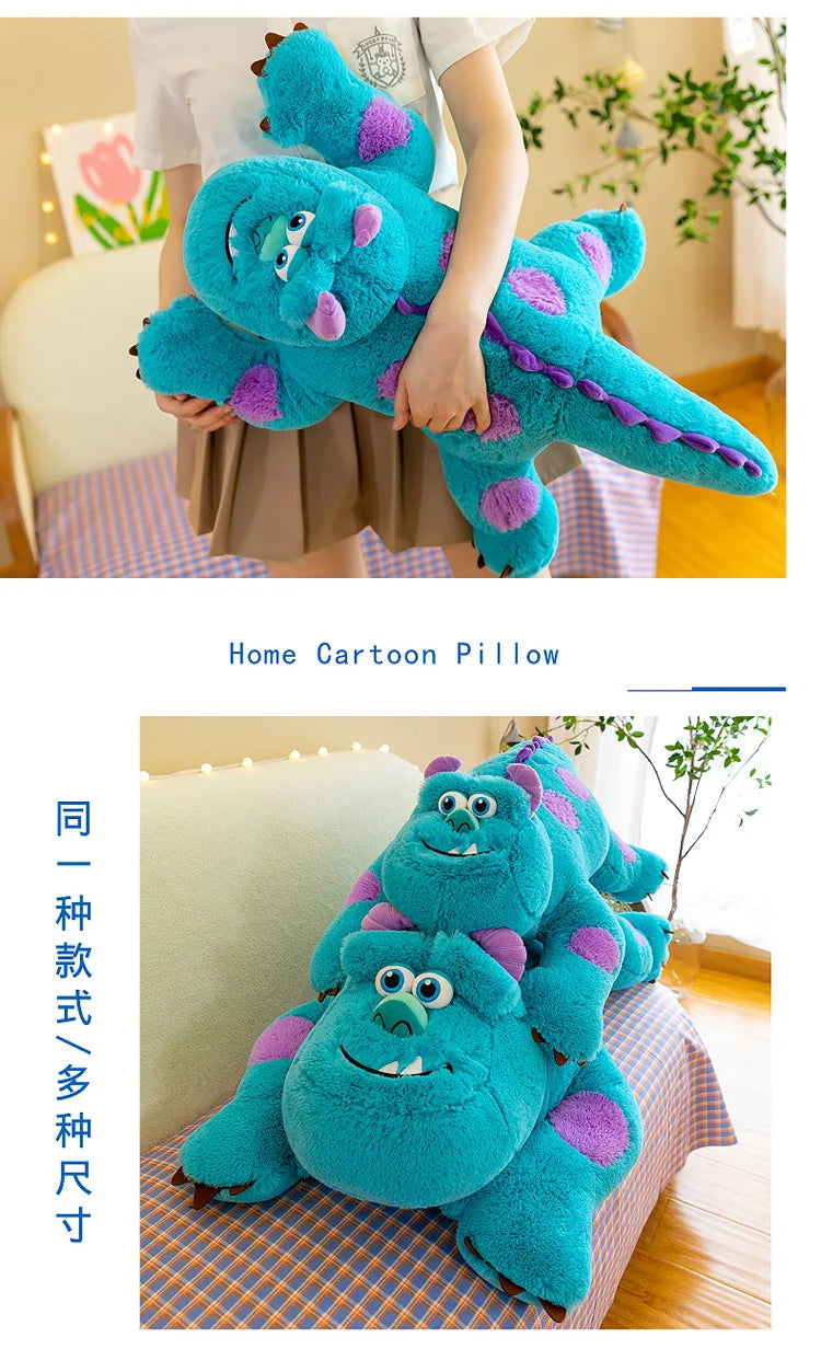 135cm Disney Large James P. Sullivan Stuffed Toys Monsters University Inc. Plush Dolls Kawaii Pillow Hugs With Anime Ornamental