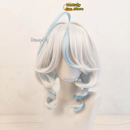 Genshin Impact Furina Cosplay Costume XS-XL Polyester Set - W1 / M / China Mainland