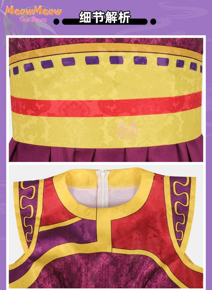 The Apothecary Diaries Cui Cosplay Set Polyester Hanfu Dress