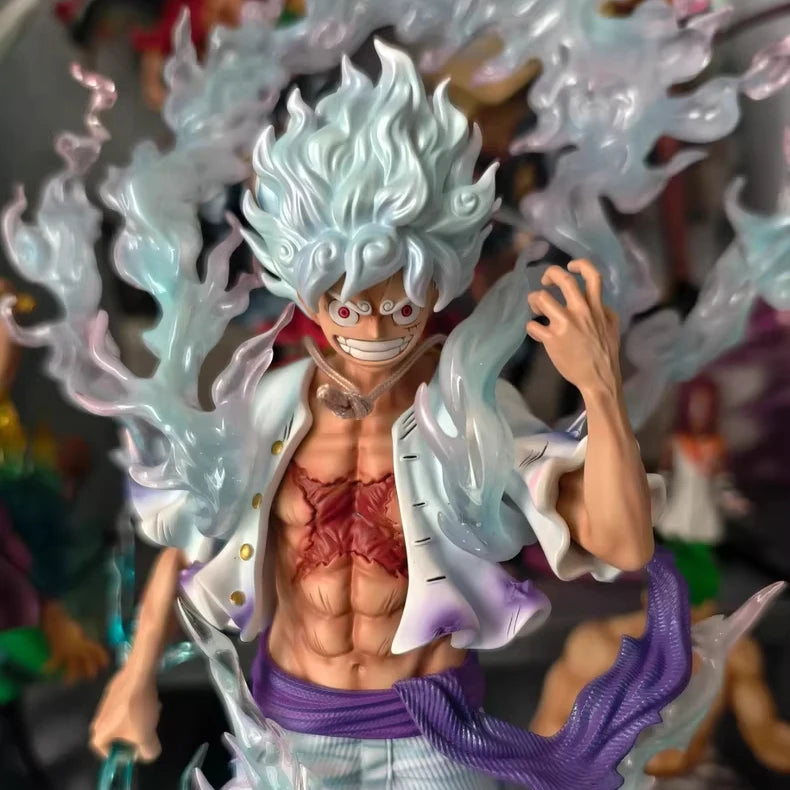 JT Nika Monkey D. Luffy Action Figure ONE PIECE Anime Figures Luffy Fifth Gear Figures PVC Statue Collection Model Gifts