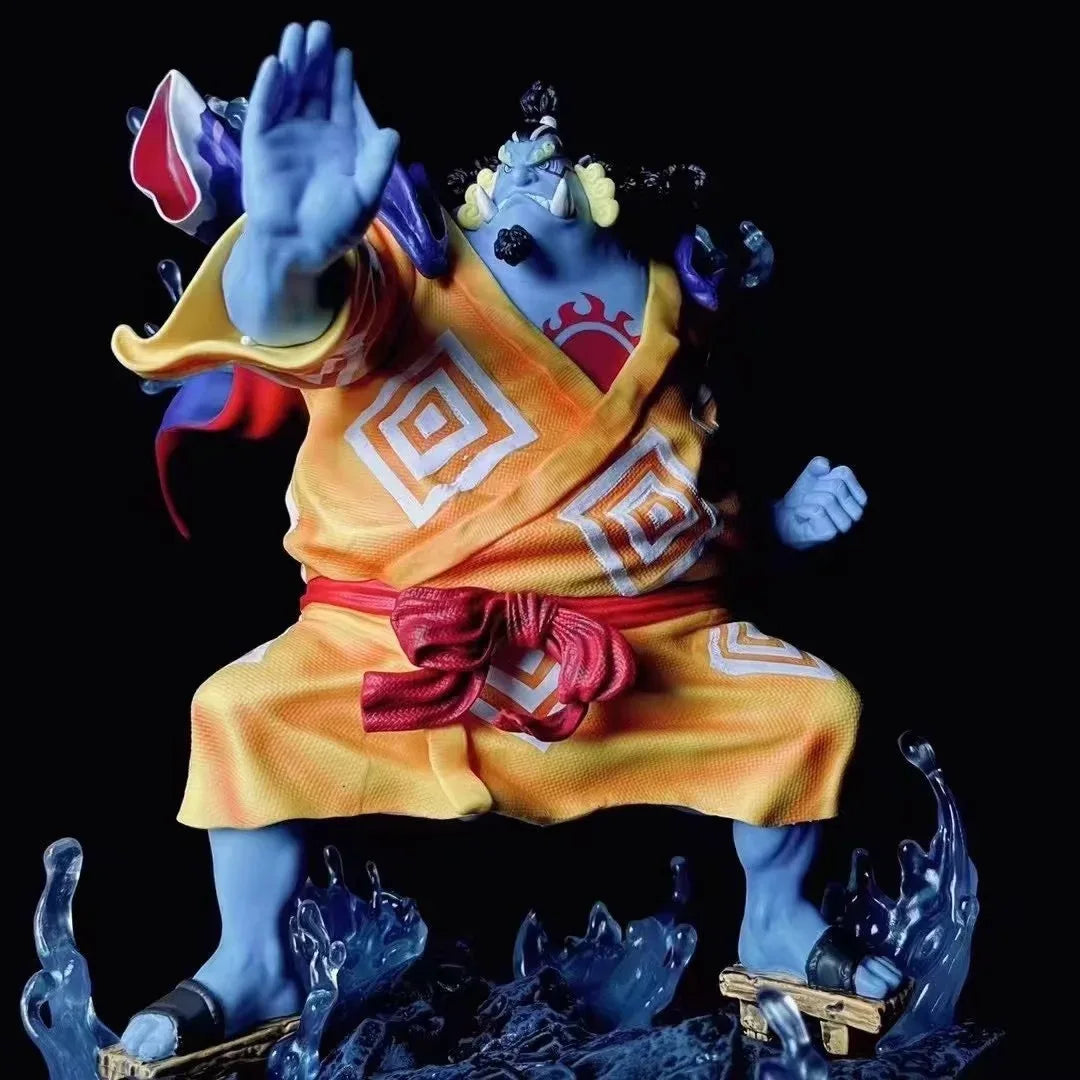 32cm One Piece Figure Jinbe Dream Extremely Large Anime Collection Model Resin Desktop Ornament Decorations Children Toys