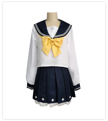 Blue Archive Ajitani Hifumi Cosplay Costume Polyester Asian Size