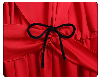 Scarlet El Vandimion Cosplay Costume Wig Dress Anime May I Ask for One Final Thing Ice Rose Earrings Halloween Party Women Girls