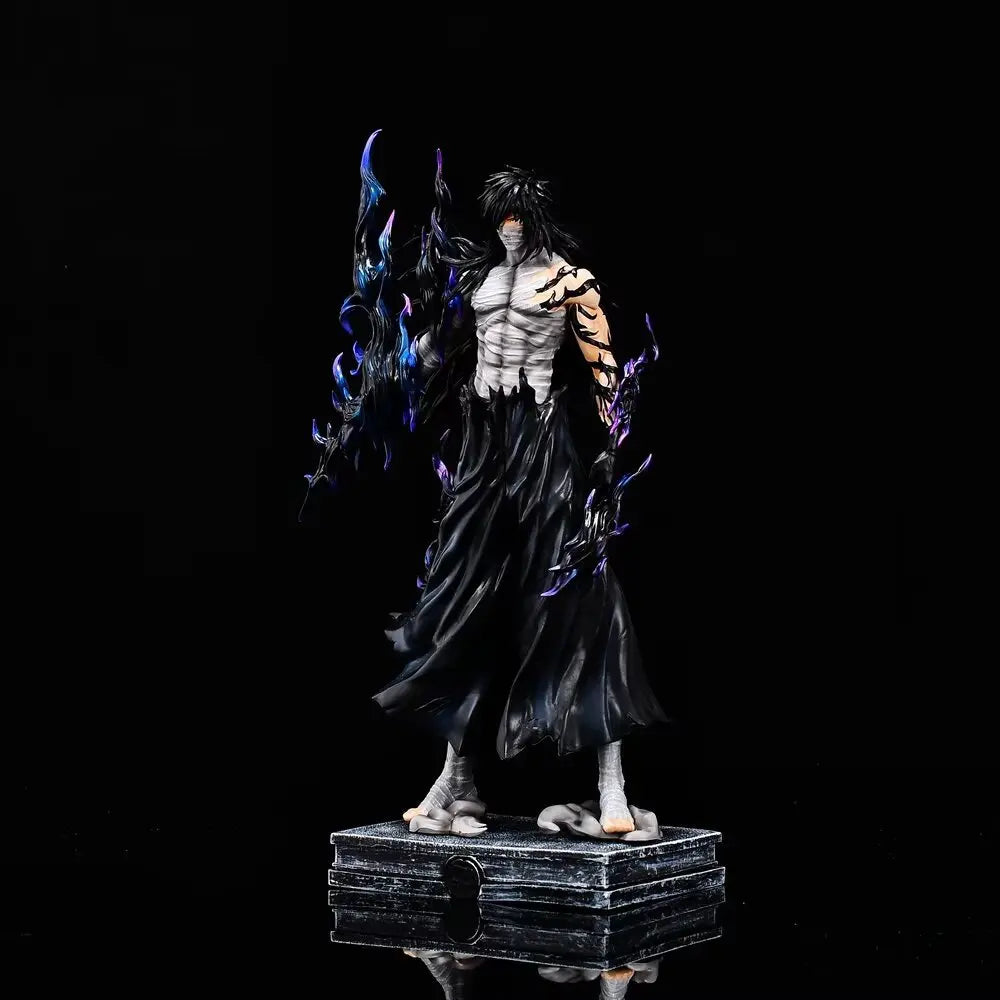 New Anime Bleach Figurine Kurosaki Ichigo Ulquiorra Cifer Action Figures Hollowfication Collection Statue Model Birthday Gifts
