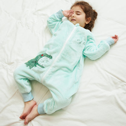 Baby Pajamas Newborn Boy Girl 6 to 9 12 18 24 Months Winter Pijamas One Pieced Warm Infantil Pijama Toddler Kids Blanket Sleeper