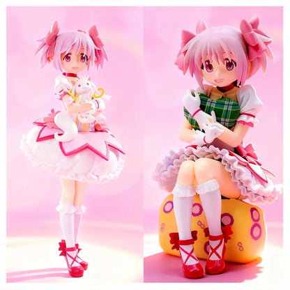 2026 IN STOCK & READY TO SHIP! Magical Girl Anime Movie Merch | Kaname Madoka Cute Collectible Figurine Series (Standing & Gift