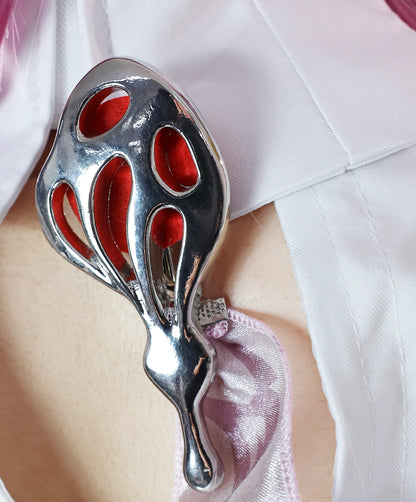 Honkai Star Rail Evernight March 7th Cosplay Costume Wig Dress Headwear Mysterious Foreign Guest Halloween Party for Women Girls