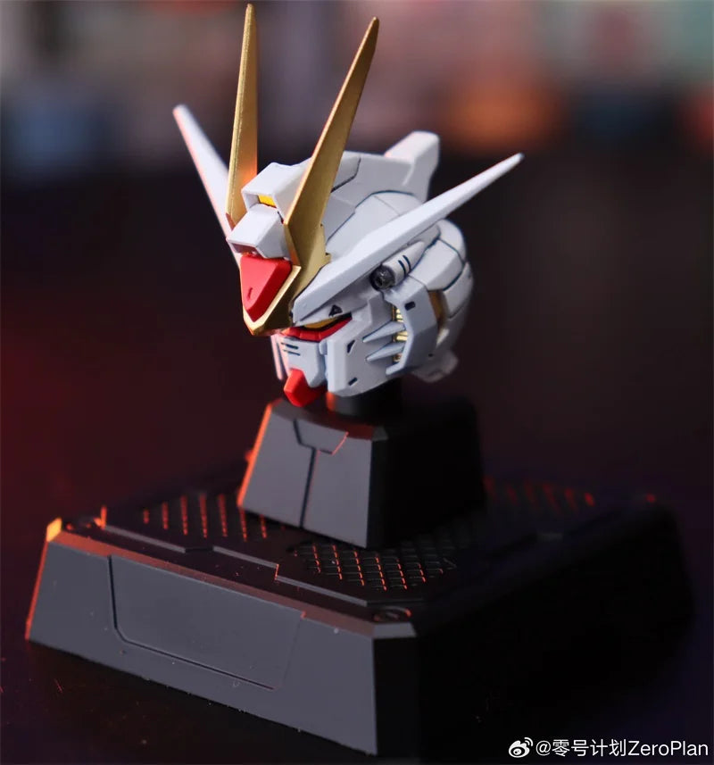 Bandai Zero Plan 4 in 1 Gundam Heads 1/100 ABS Model Kit