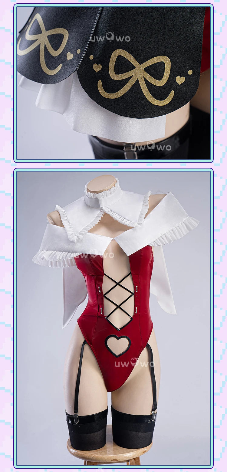 IN STOCK UWOWO Ame Cosplay Game Needyy Streamerr Overloadd Ame-Chan Magical Girl Fanart Cosplay Costume Halloween Costume