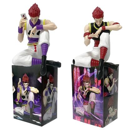 11cm Hunter x Hunter Chrollo Lucilfer Anime Figure Hisoka Action Figure Killua Zoldyck Kurapika Figurine Collectible Model T