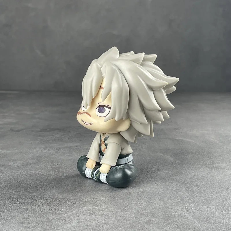 New Demon Slayer Anime Figure Q Version Wind Column Love Column Model Toy Wholesale Ghost Extingishment Blades Honny Souichi