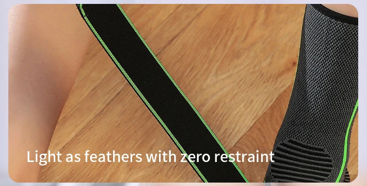 1pc Pressurized Bandage Ankle Support Ankle Brace Protector Foot Strap Elastic Belt Fitness Sports Gym Badminton Accessory