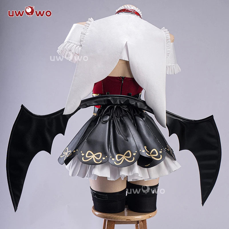 IN STOCK UWOWO Ame Cosplay Game Needyy Streamerr Overloadd Ame-Chan Magical Girl Fanart Cosplay Costume Halloween Costume