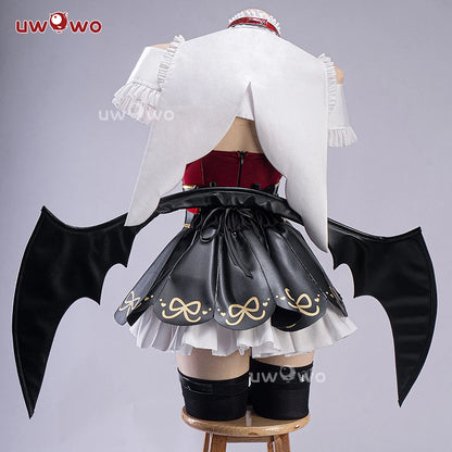 IN STOCK UWOWO Ame Cosplay Game Needyy Streamerr Overloadd Ame-Chan Magical Girl Fanart Cosplay Costume Halloween Costume