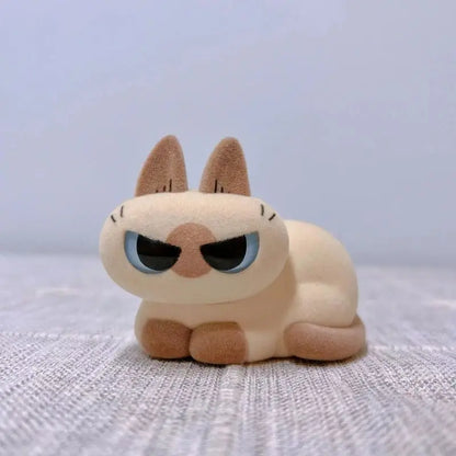 Authentic Siamese Cat Azuki Neko Periphery Plush Blind Box Cute Decoration Figure Second Series Girls Gift Handmade  New Style