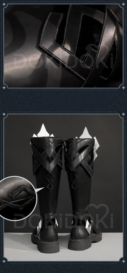 Captain Capitano Citlali Ororon Shoes Game Genshin Impact DokiDoki Men Women Capitano Cosplay Long Boots