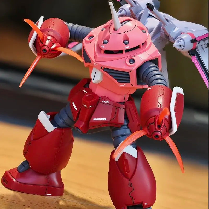 HG 1/144 Justice Z’Gok Aslan Action Figure Mecha Warrior High Detail Detachable Parts Assembly Model Toy Collectible GK