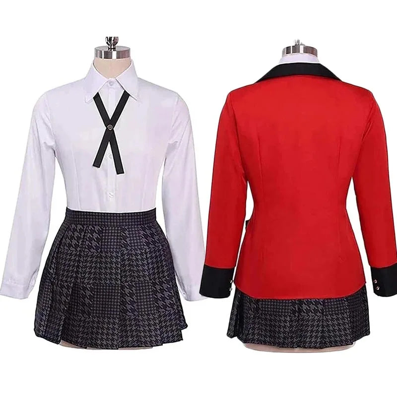 HOMCHEE TRENDS Jabami Yumeko Cosplay Set Adult Cotton Polyester
