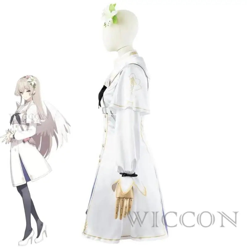 Blue Archive Kirihuji Nagisa Cosplay Costume Set Polyester Asian Size