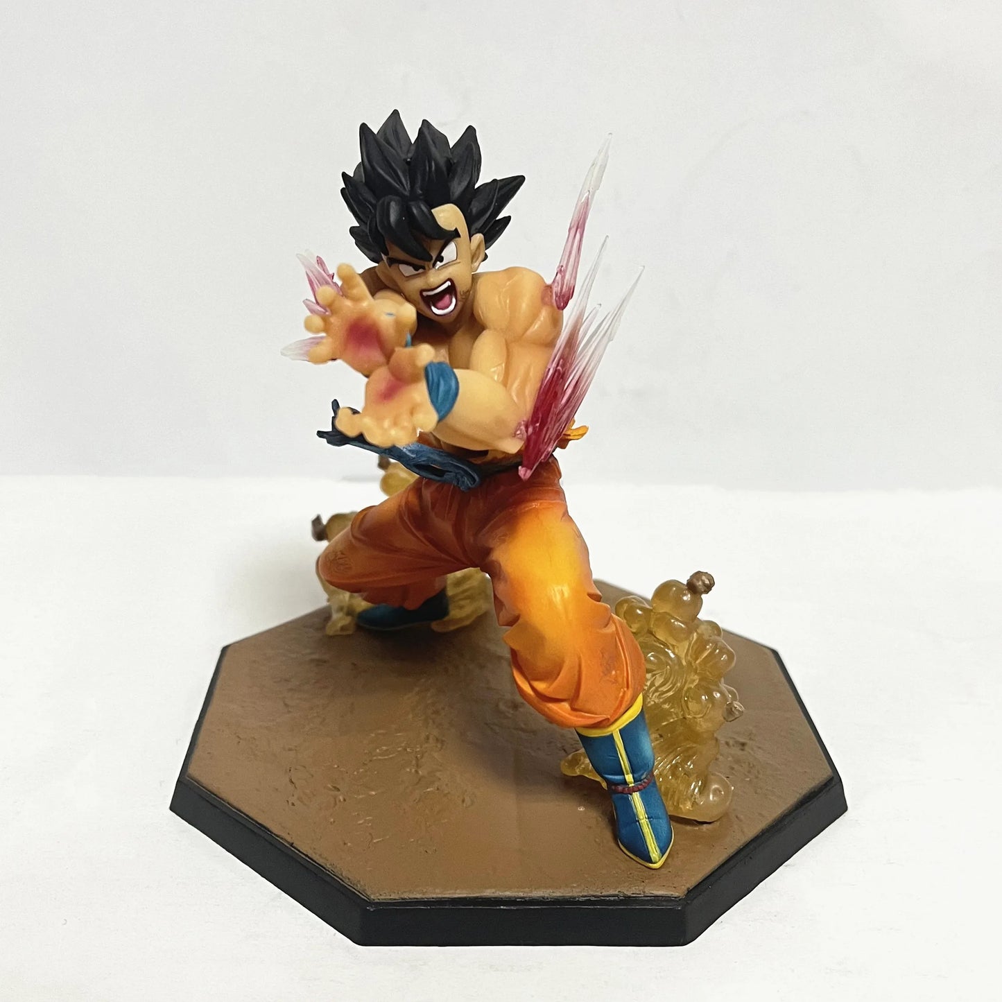 Dragon Ball Z Anime Figure Toys Son GOKU Kaiouken Action Figurine PVC Model Collection LED For Child Birthday Gift