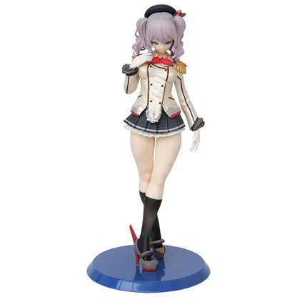 24CM Kantai Collection Figure Kan Colle Kashima Hibiki Azur Lane Anime Girl PVC Action Figure Toy Game Statue Model Doll