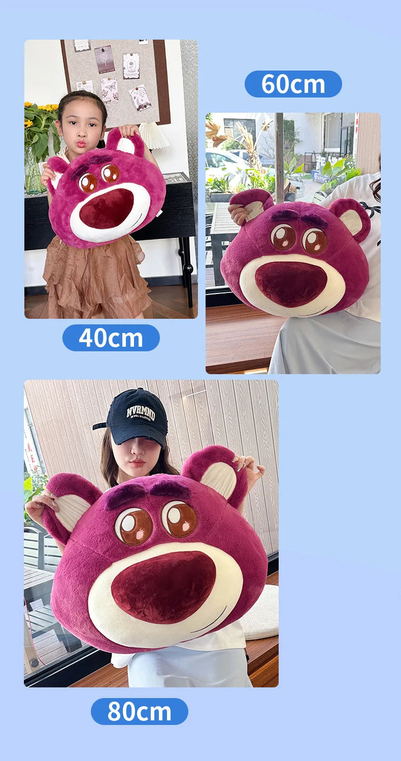 70x110cm Super Big Size Stitch Disney Anime Plush Stuffed Doll Kawaii Lotso Pillow Room Decoration Plushies Holiday Gift