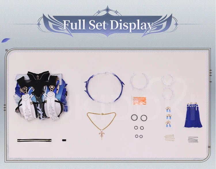 Cartethyia Cosplay Costume Game Wuthering Waves DokiDoki-SR Women Dress Cantarella Halloween Cosplay Wig