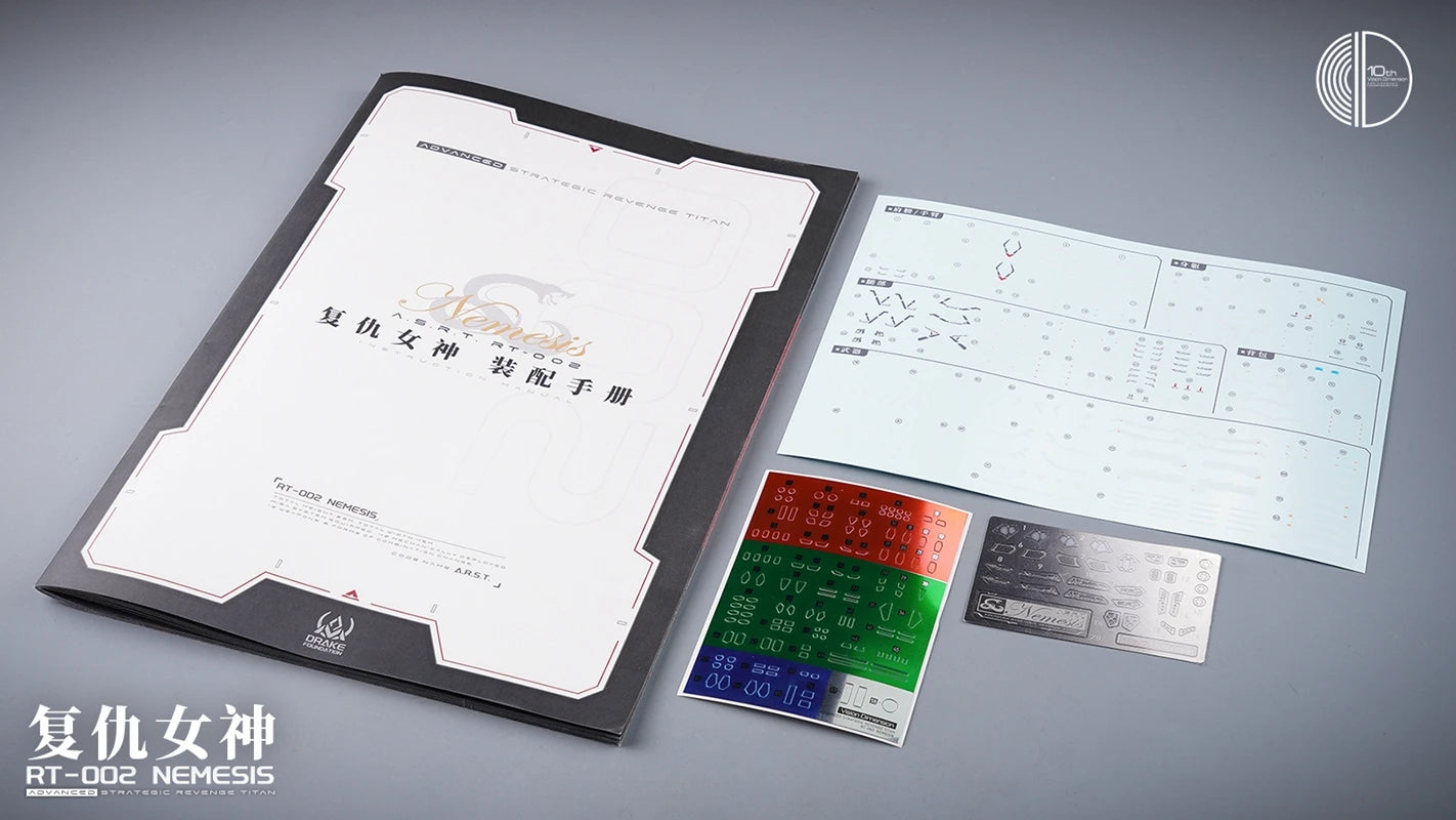 In Stock NEMESIS Infinite Dimension 1/100 Strategic Revenge Titan Action Figure RT-002 Scale Assembly Model Toys Gift