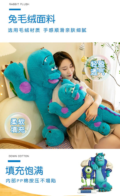 135cm Disney Large James P. Sullivan Stuffed Toys Monsters University Inc. Plush Dolls Kawaii Pillow Hugs With Anime Ornamental